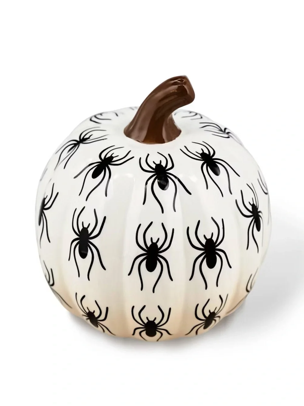 Novelty Ceramic Pumpkins Spider - Bullseye's Playground